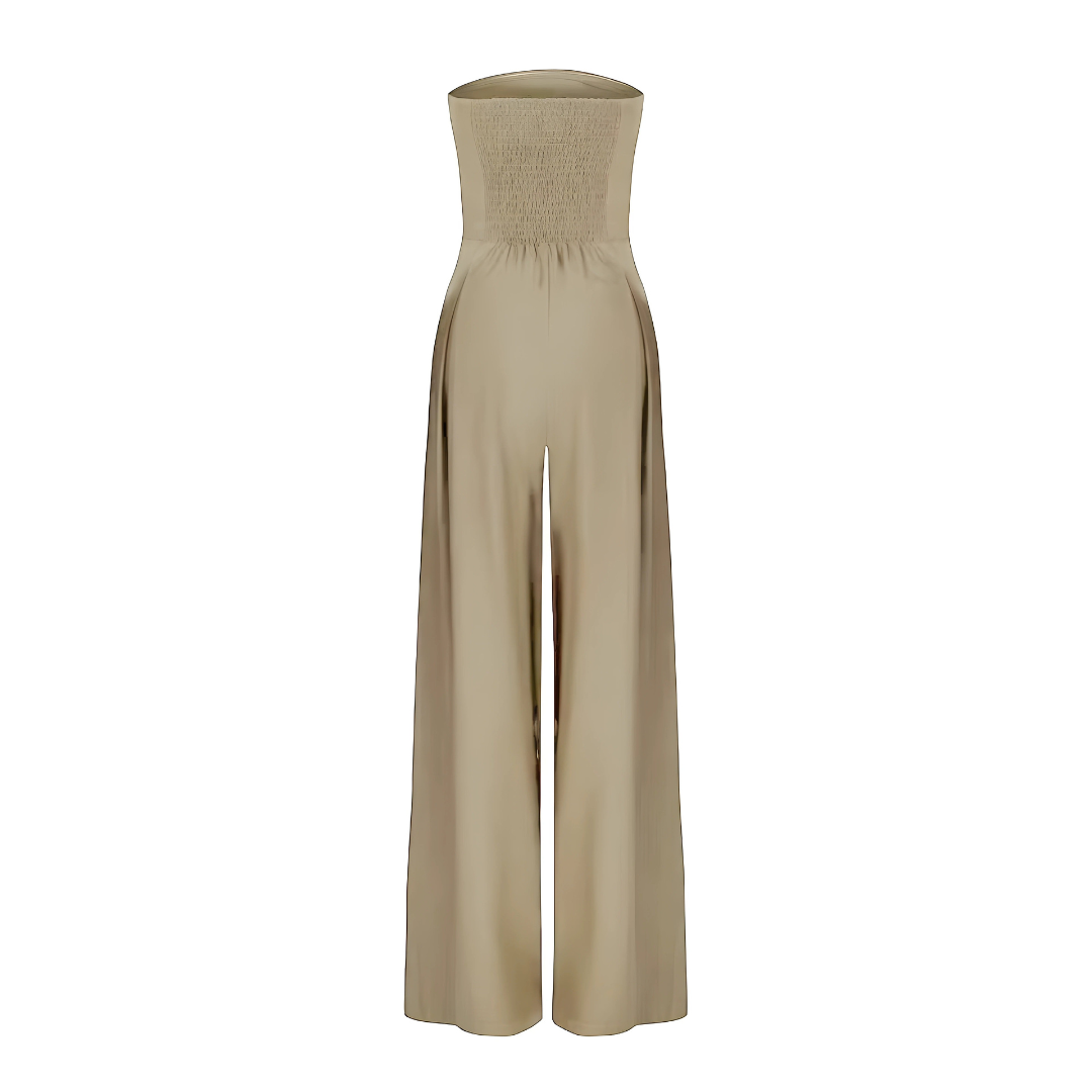 KATHERINE | CORSET-STYLE BANDEAU JUMPSUIT
