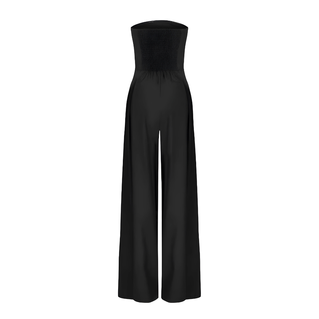 KATHERINE | CORSET-STYLE BANDEAU JUMPSUIT