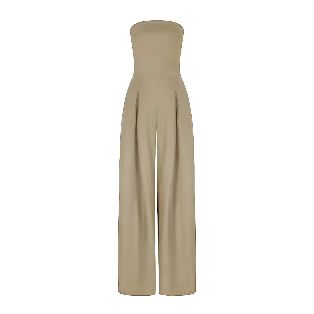 KATHERINE | CORSET-STYLE BANDEAU JUMPSUIT