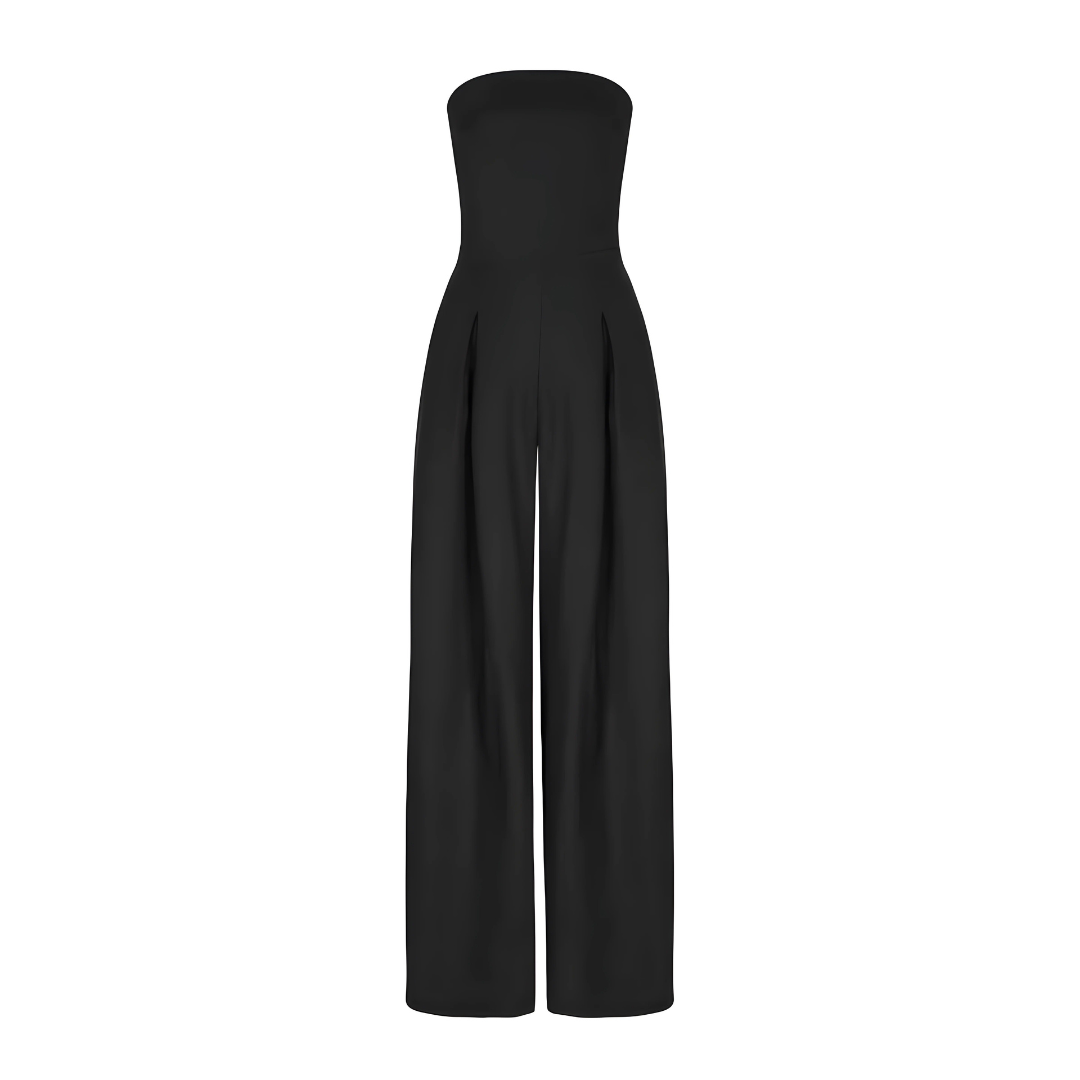 KATHERINE | CORSET-STYLE BANDEAU JUMPSUIT