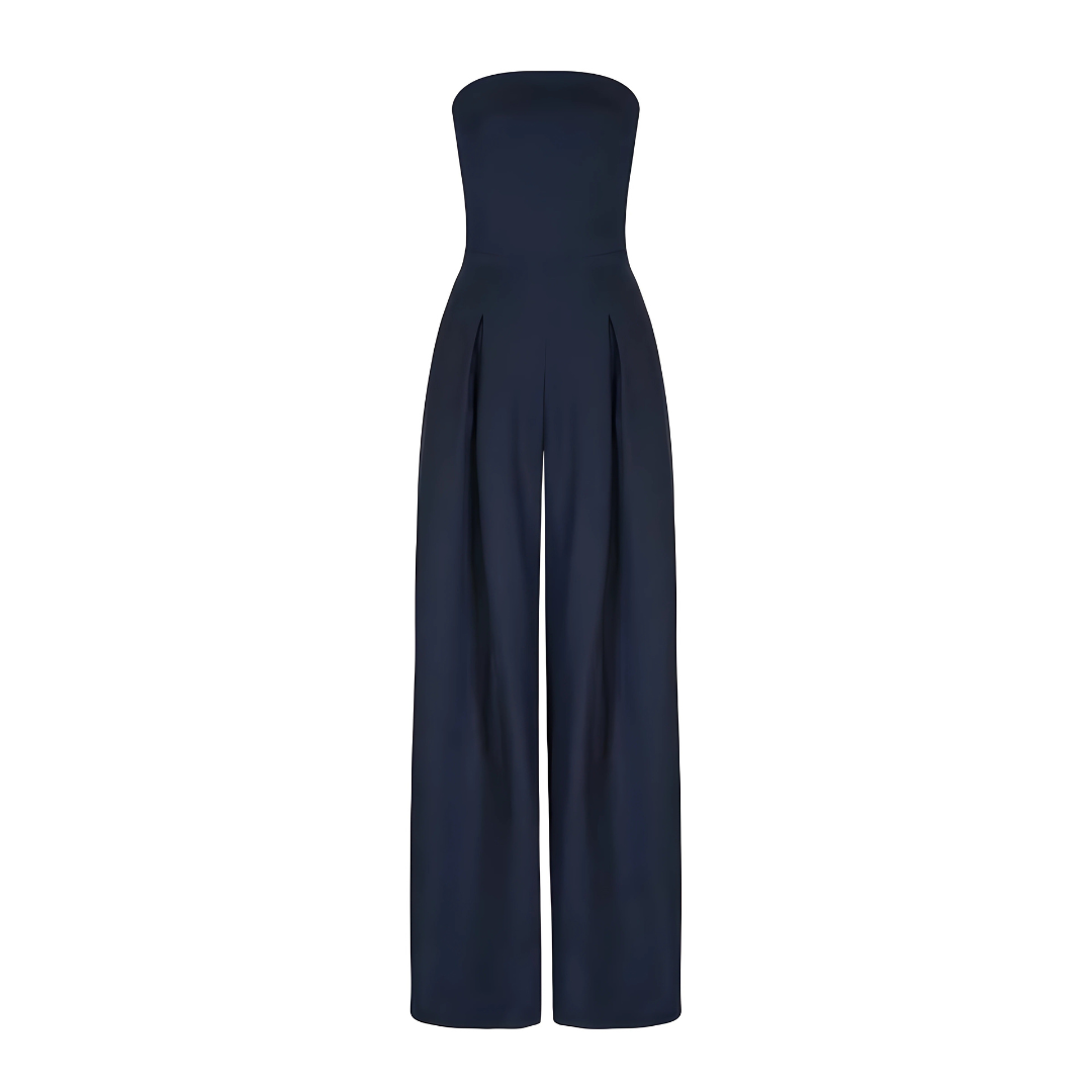 KATHERINE | CORSET-STYLE BANDEAU JUMPSUIT