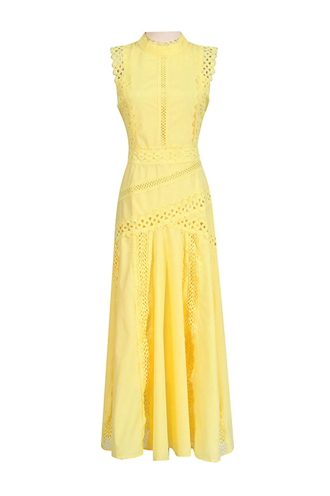 Laeticia Sleeveless Lace Dress