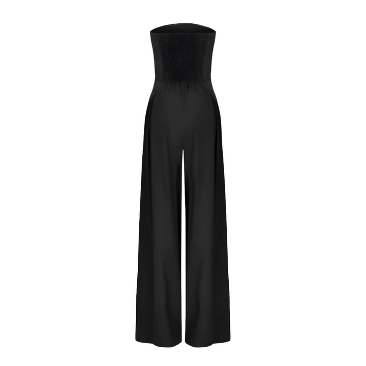 KATHERINE | CORSET-STYLE BANDEAU JUMPSUIT