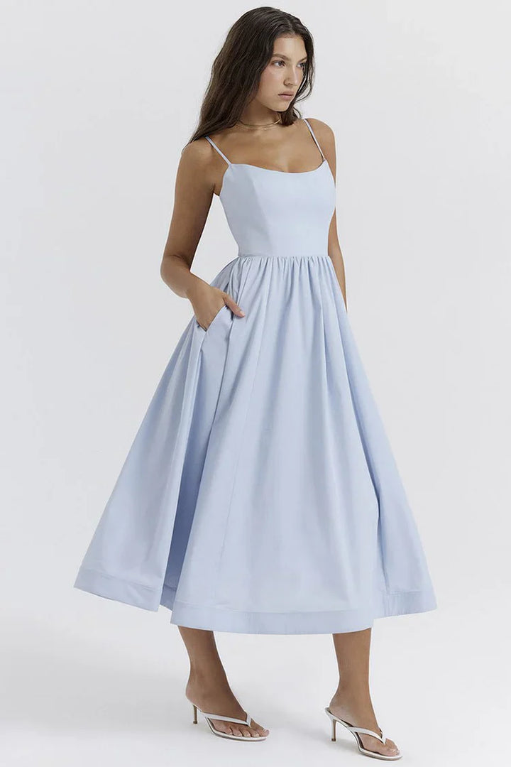 AIMEE | CORSET MIDI DRESS