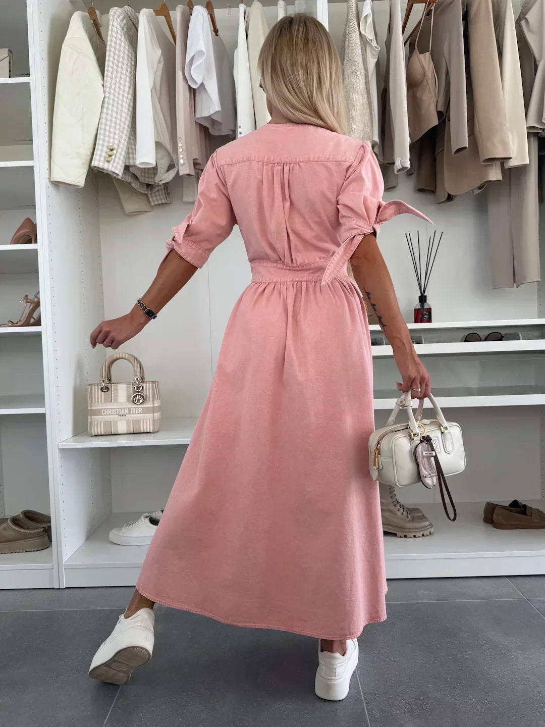 Aliyah | MAXI DENIM DRESS