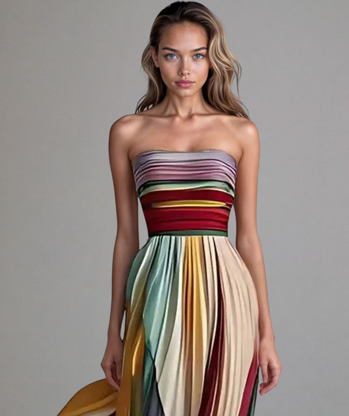 Lucy | Elegant Strapless Dress